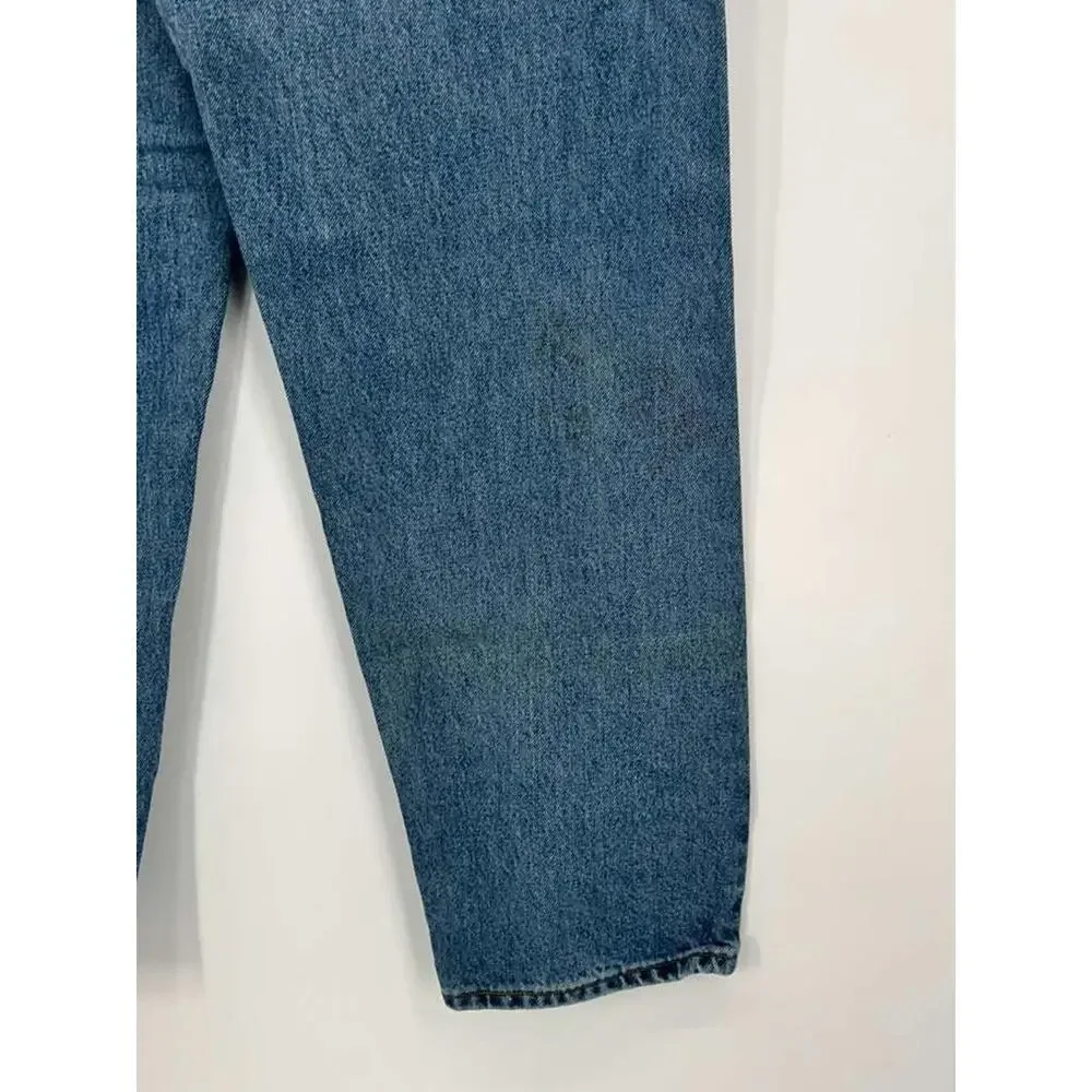 Levi's 560 Loose Fit Straight Leg Jeans Size 16 Cotton‎ Denim